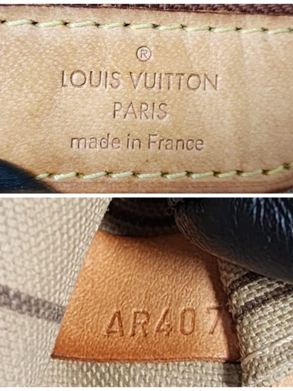 Authentic LOUIS VUITTON Monogram Canvas Neverfull MM Tote Bag Brown/Beige - Picture 3 of 15